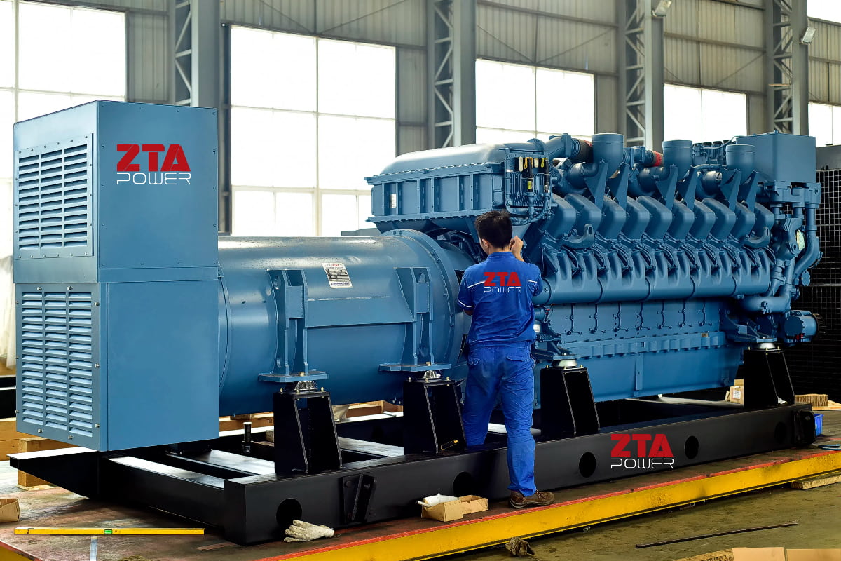 MTU Diesel Generator Set 3000kva