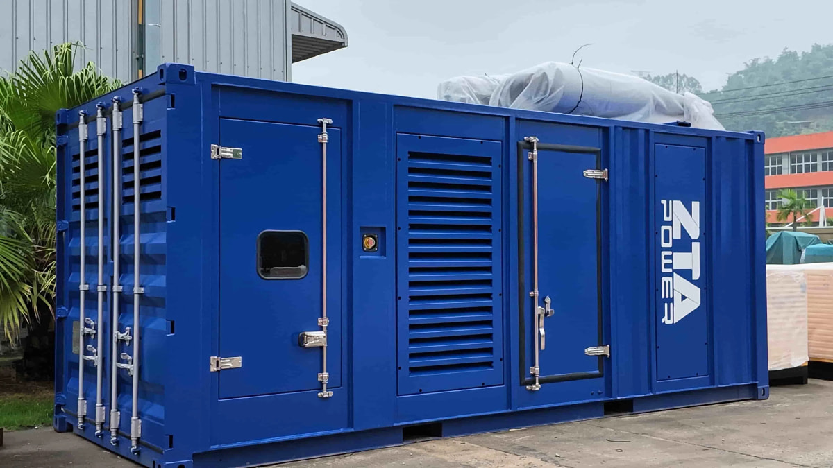 20FT Silent Container Blue Color 20FT Silent Container Blue Color