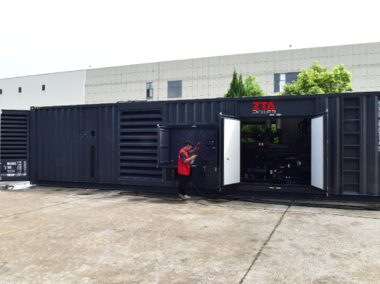 Groupe électrogène Cummins 4 unités 1000 kW 1250 kVA pour complexe multimédia